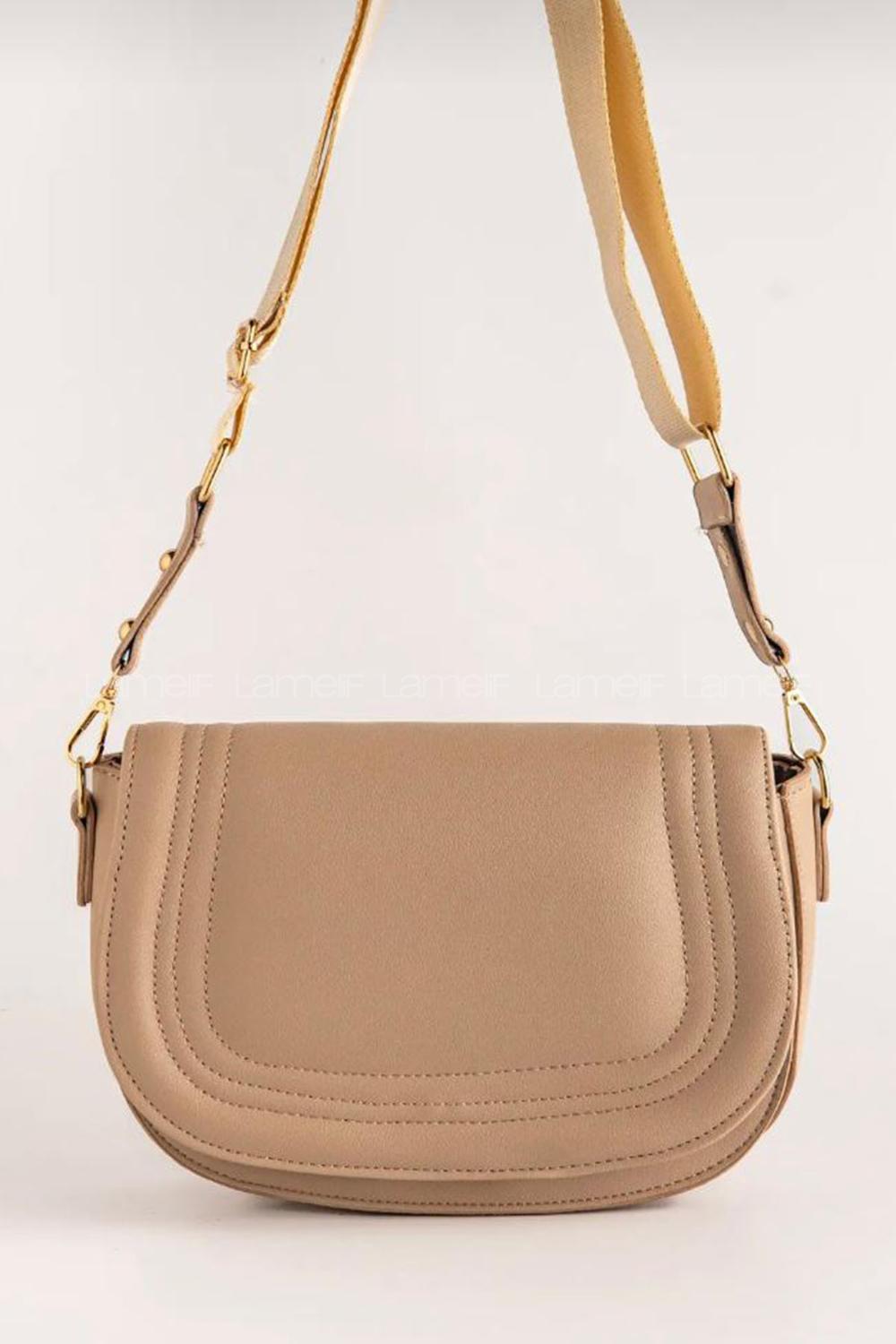 Mink Buckle Skin Hand Bag Bag