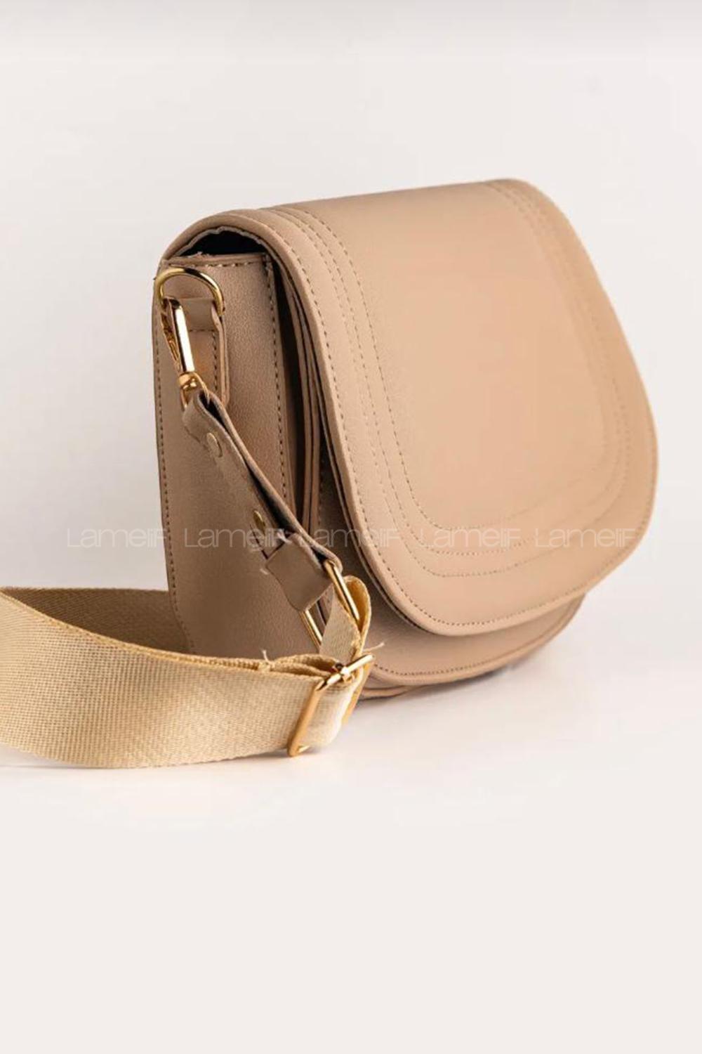 Mink Buckle Skin Hand Bag Bag
