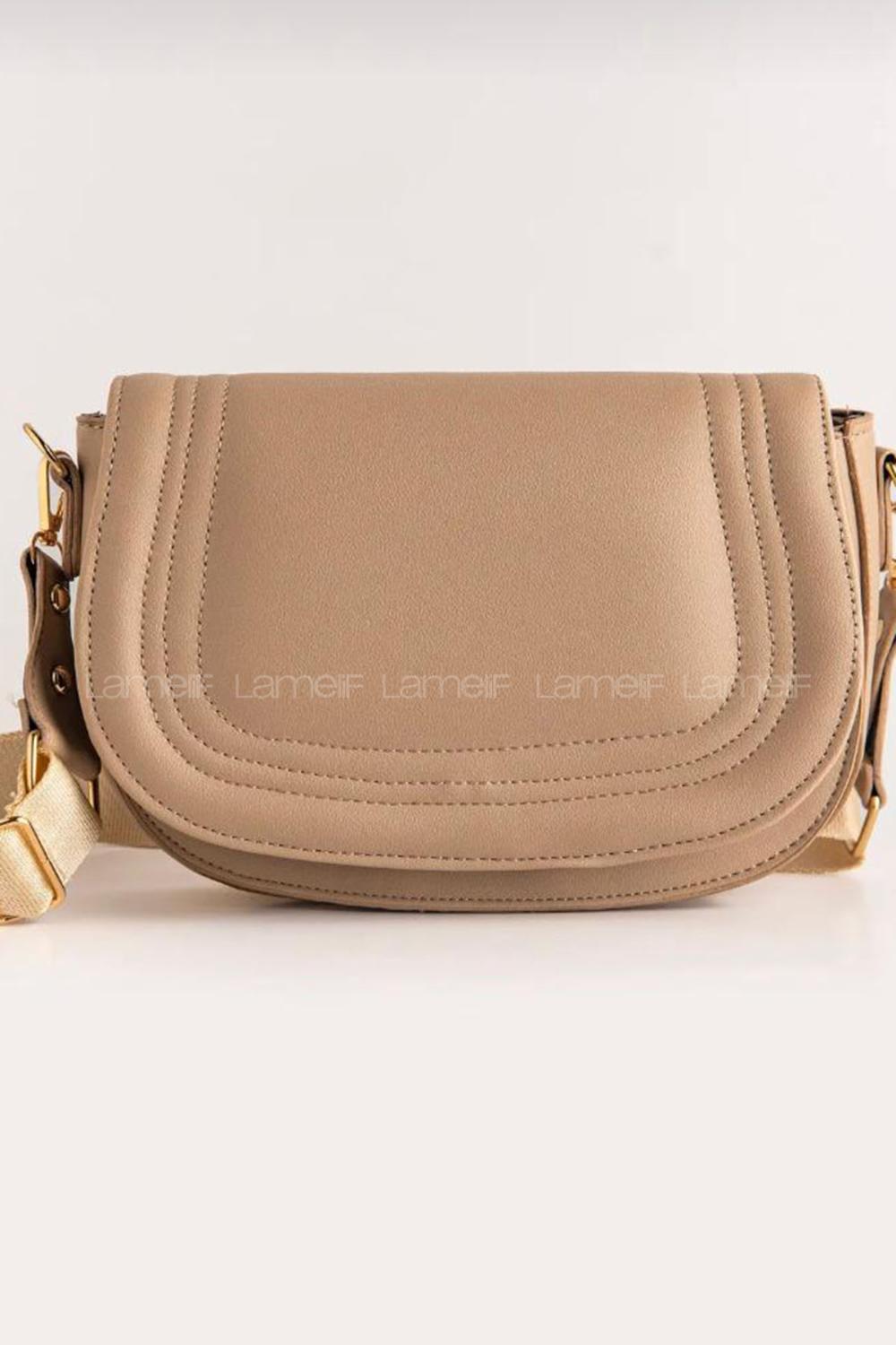 Mink Buckle Skin Hand Bag Bag