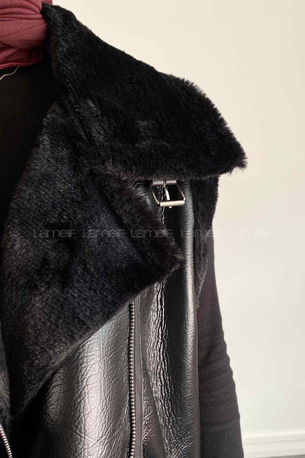 Black Zippered Neck Zero Arm Without Accessories Parachute Fabric Unprinted Vest