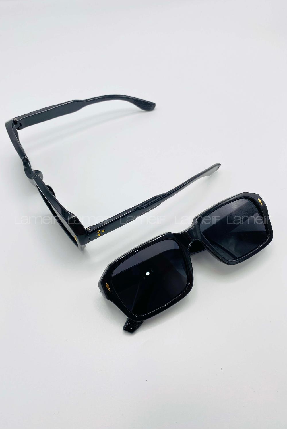 Lamelif Monya Siyah Güneş Gözlüğü