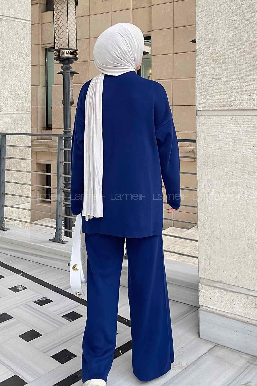 Lamelif Düz İkili Takım Saks