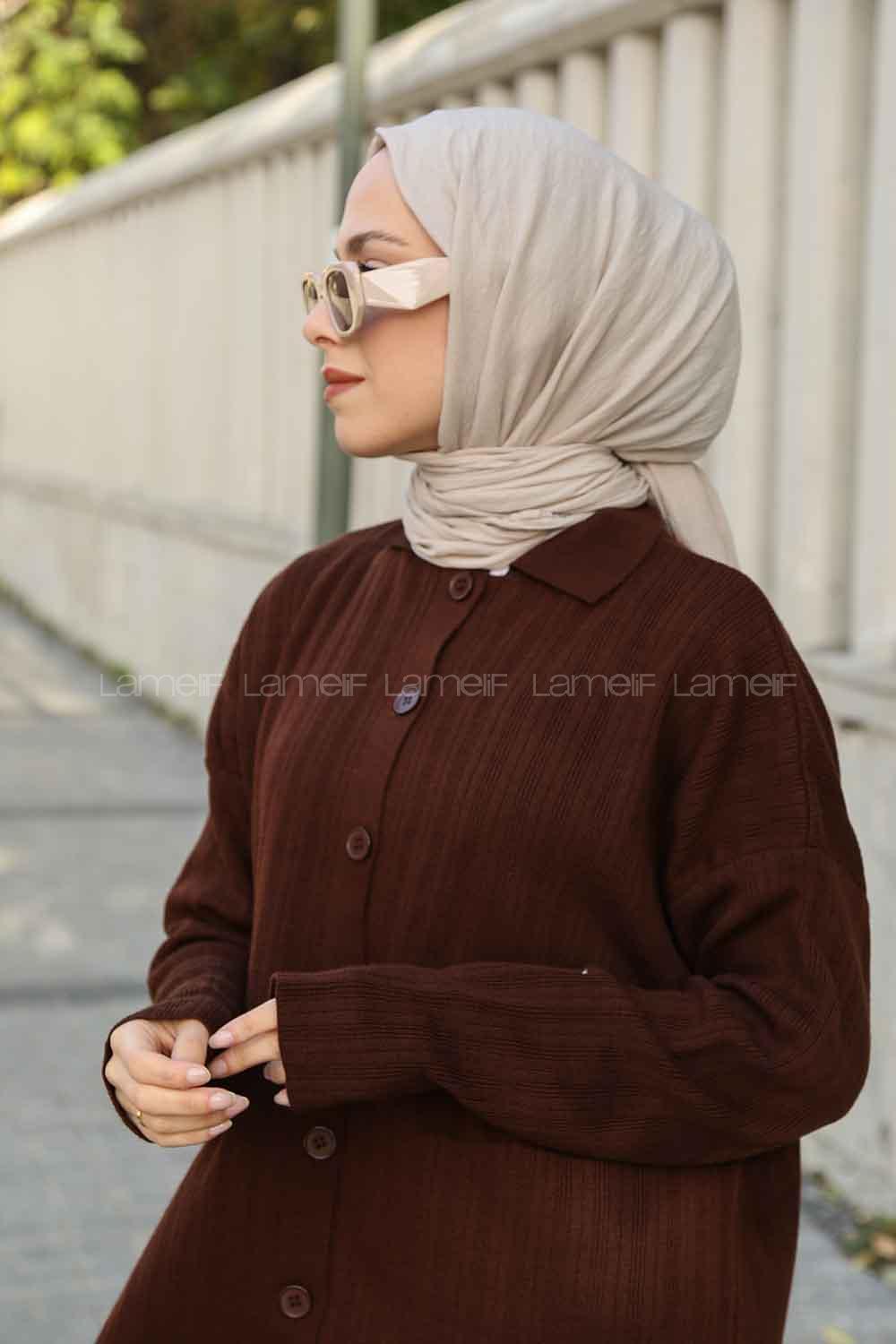 Lamelif Soft Touch Şal Taş