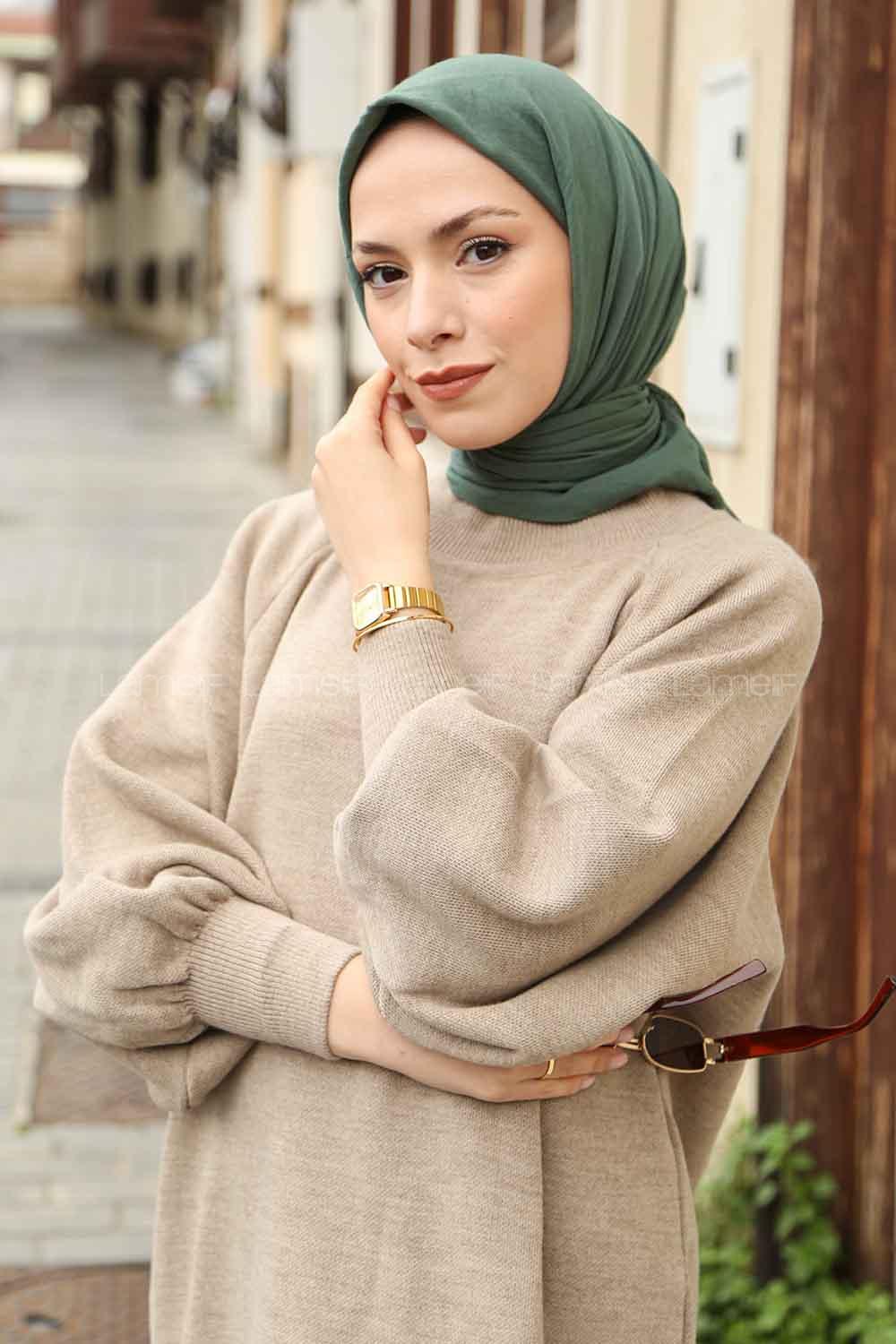 Leave Of Daphne Cotton Fabric Straight Scarf