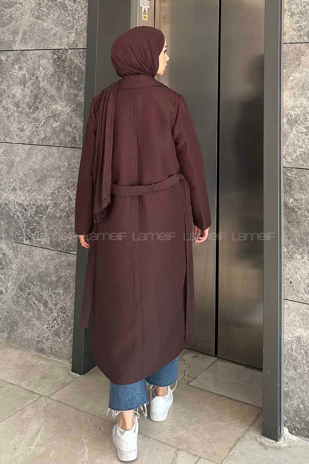 Lamelif Kapitone Uzun Mont Acı Kahve