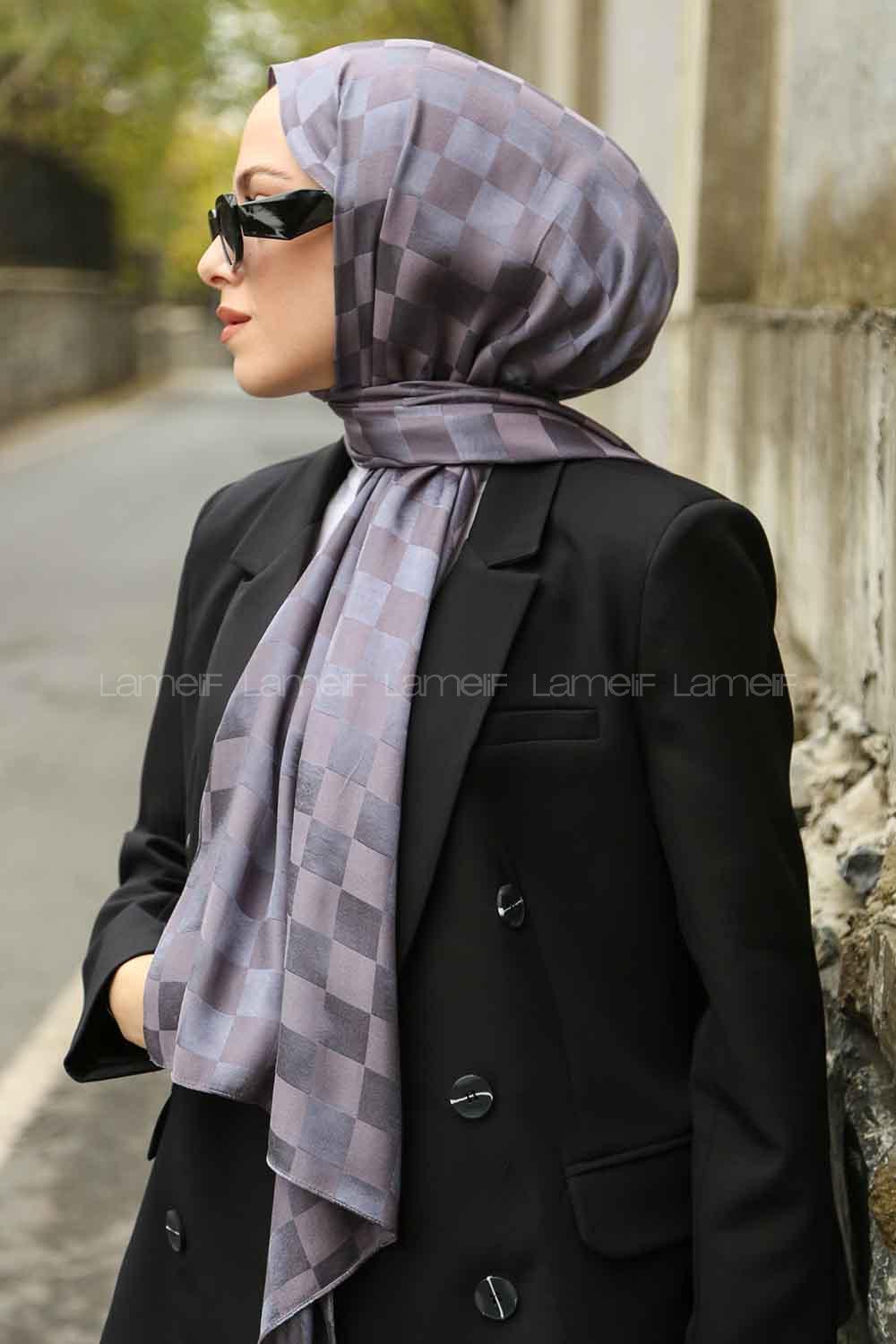 Smoked Viscose Fabric Printed Shawl