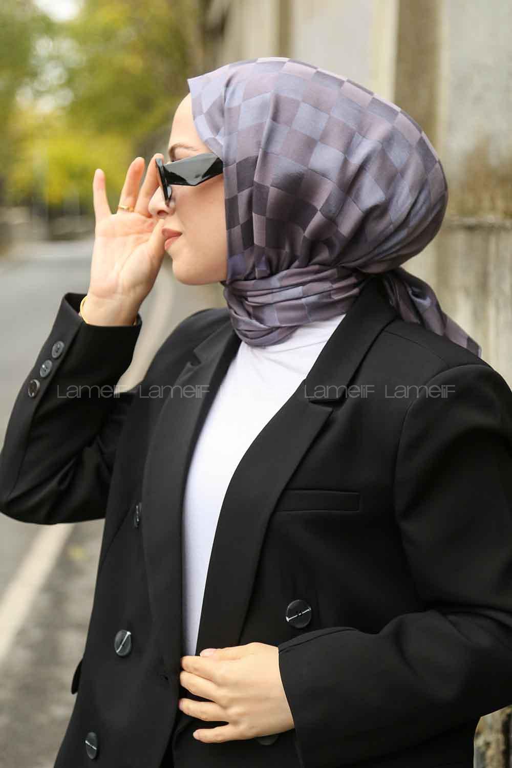 Smoked Viscose Fabric Printed Shawl