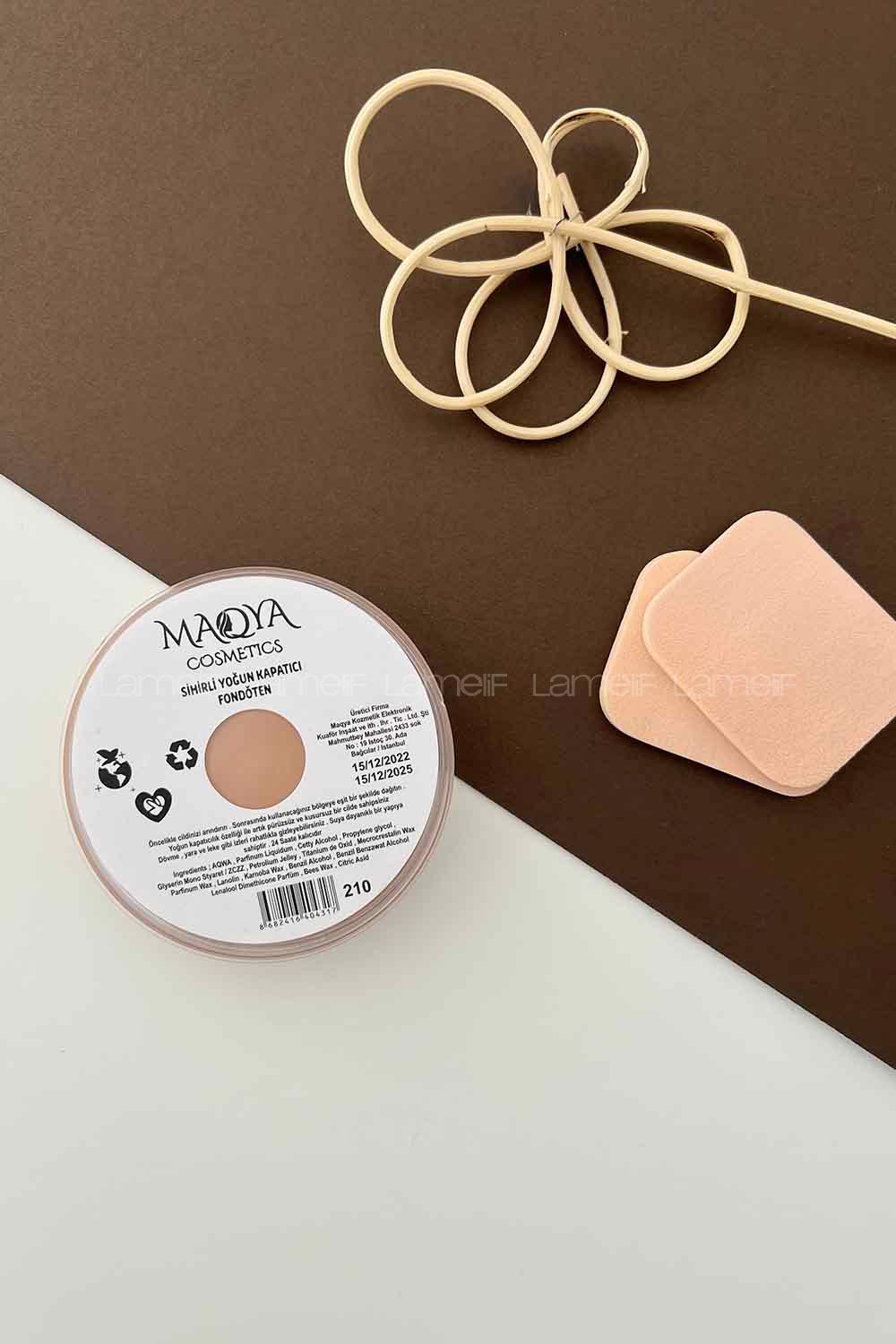 Lamelif Maqya Sihirli Yoğun Kapatıcı Fondöten 210