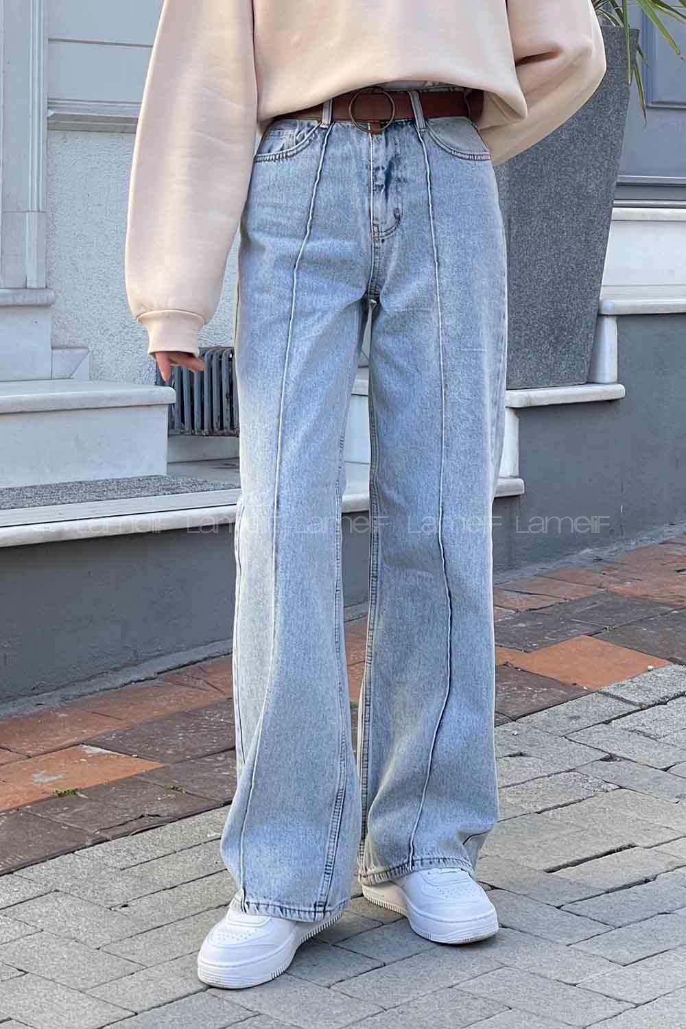 Lamelif Çimalı Palazzo Jean Gök Mavi