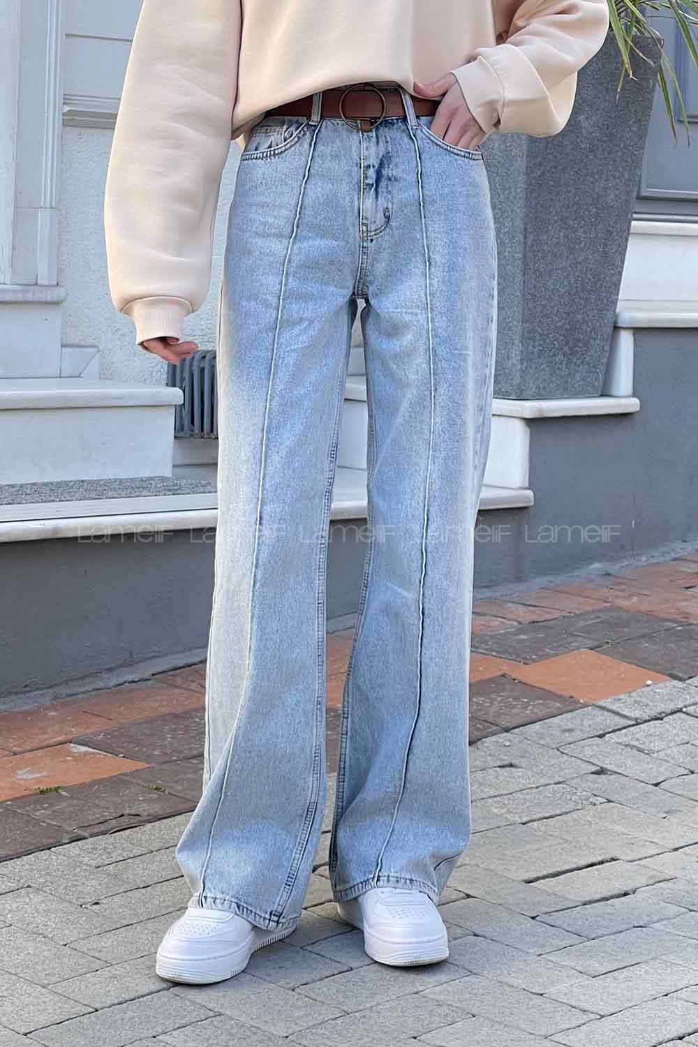 Lamelif Çimalı Palazzo Jean Gök Mavi