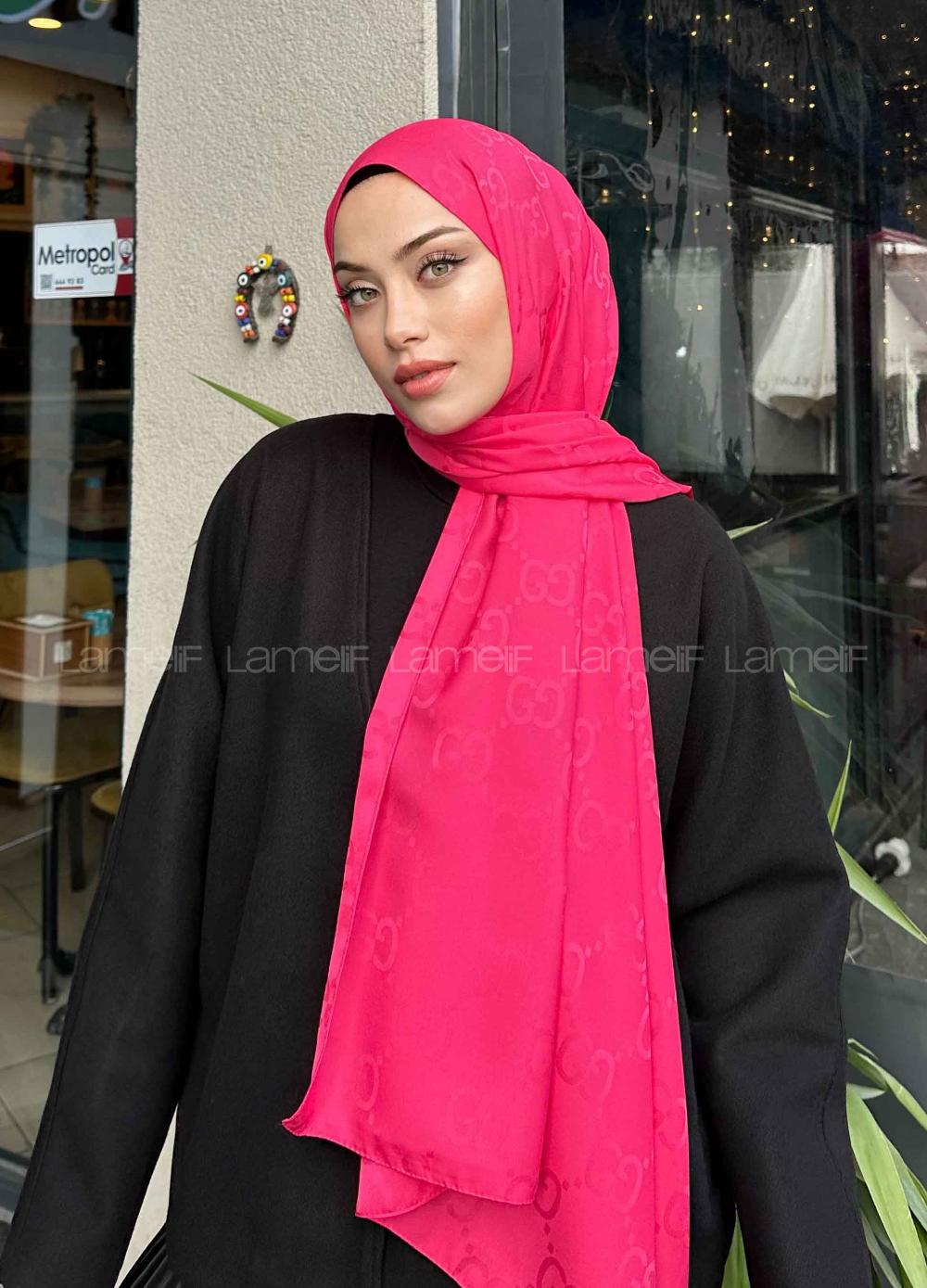 Lilac Cotton Fabric Viscose Fabric Printed Shawl