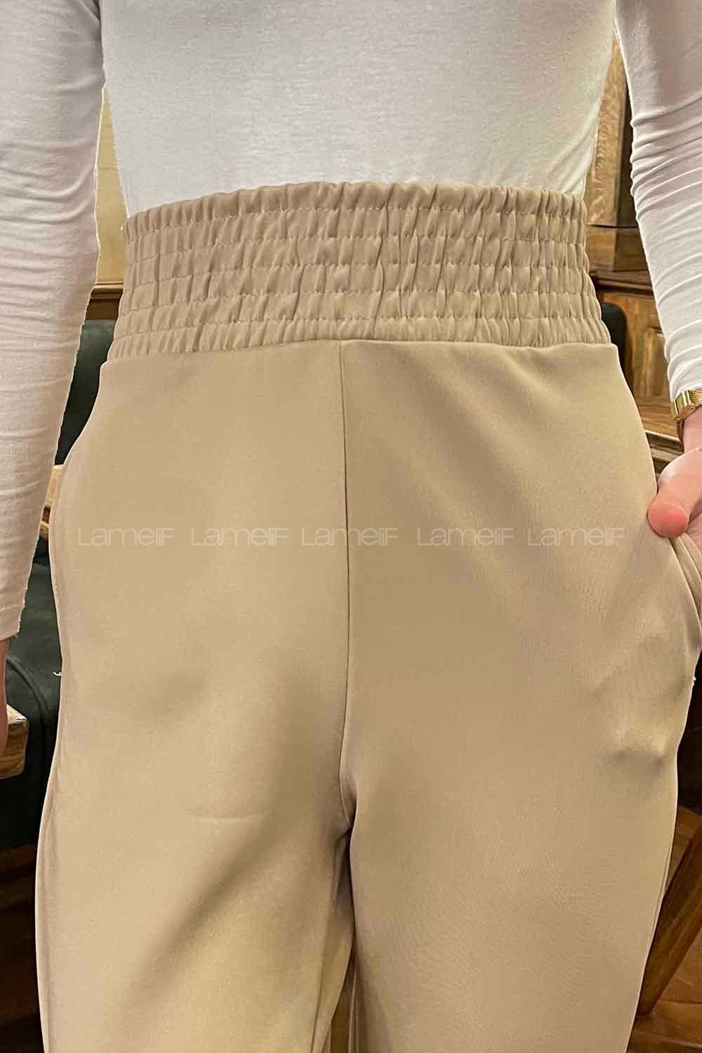 Mink Cotton High Waist Comfortable Pants