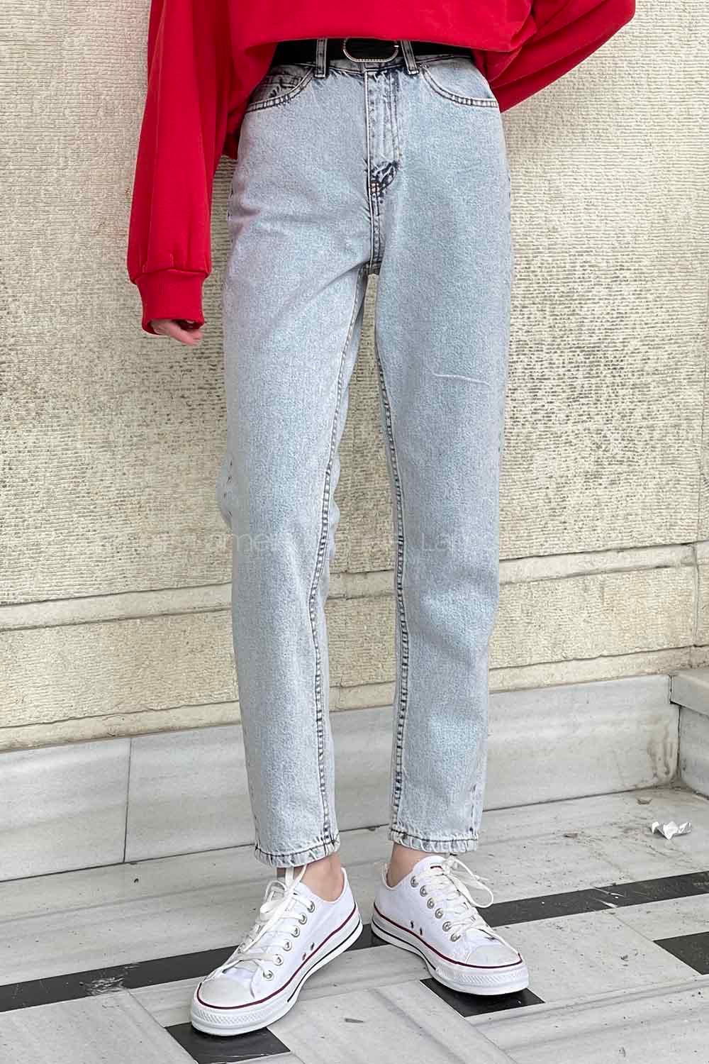 Lamelif Mom Jean Gök Mavi