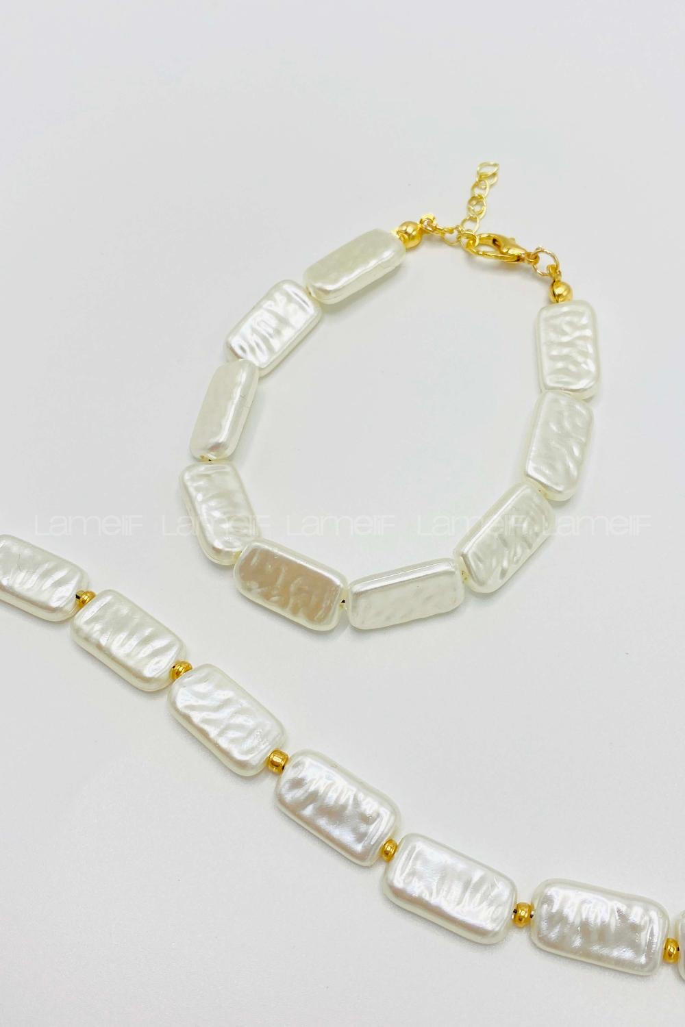 Lamelif İnci Tasarım Detaylı Bileklik