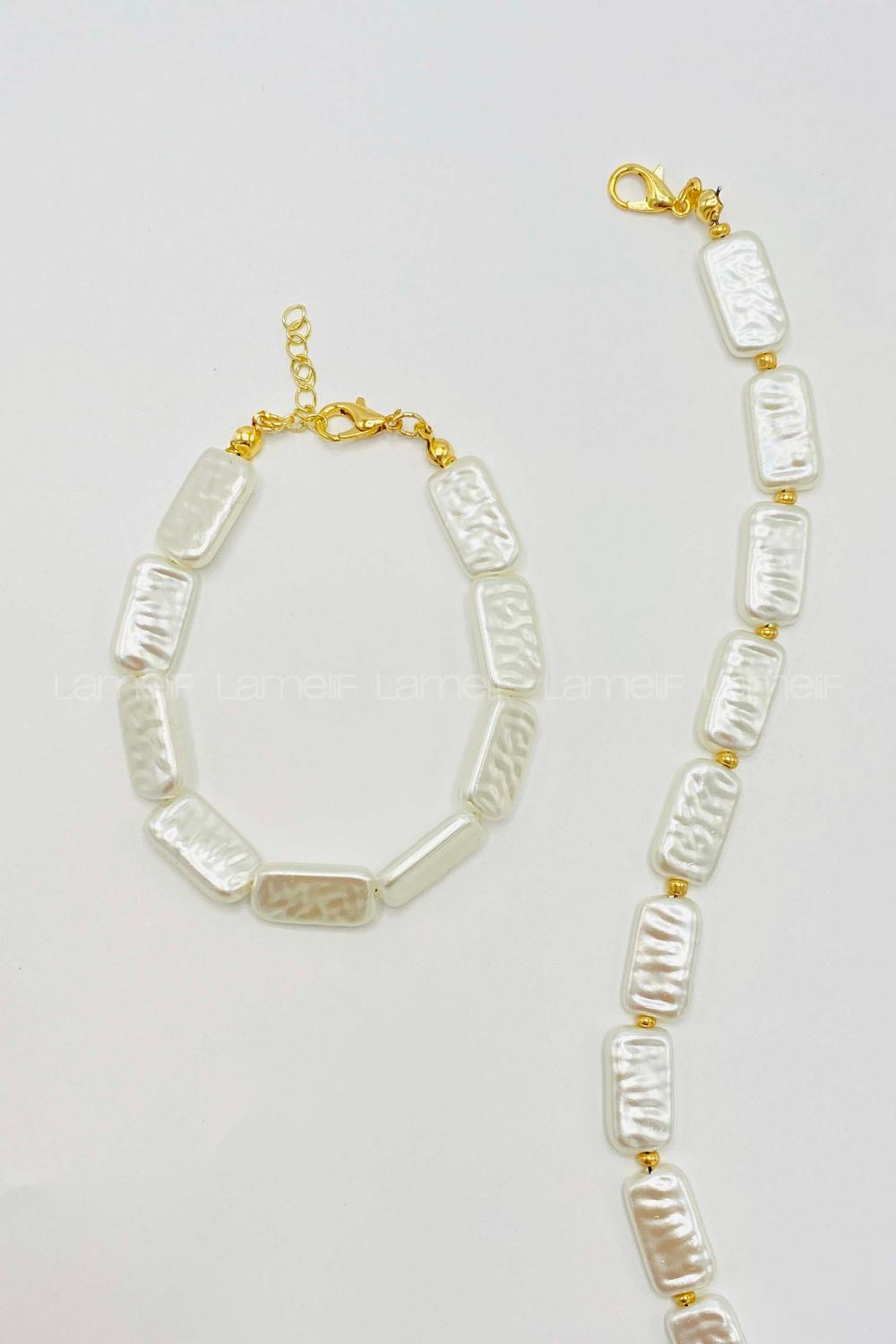 Lamelif İnci Tasarım Detaylı Bileklik