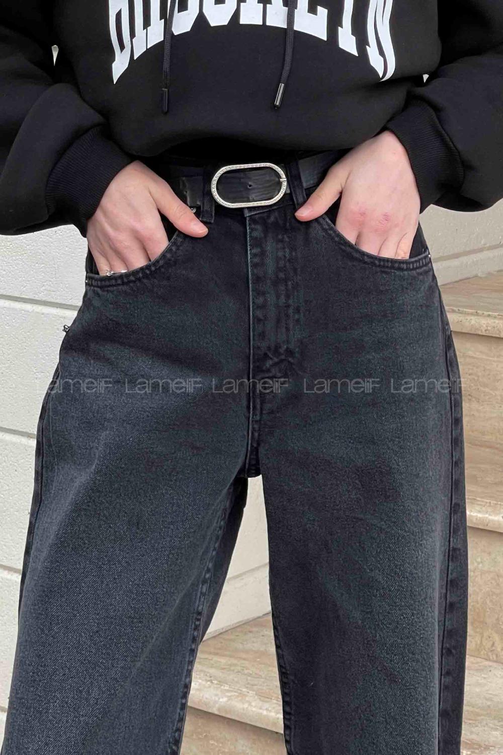 Lamelif Geniş Paça Baggy Jean