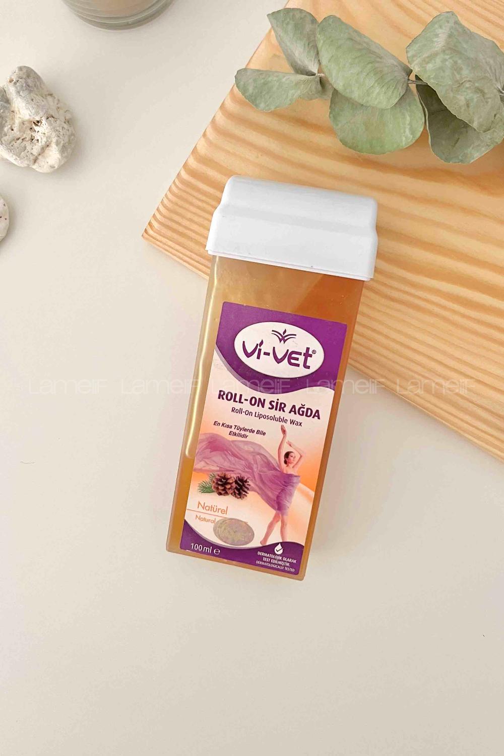 Lamelif Vi-Vet Roll-On Sir Ağda Naturel