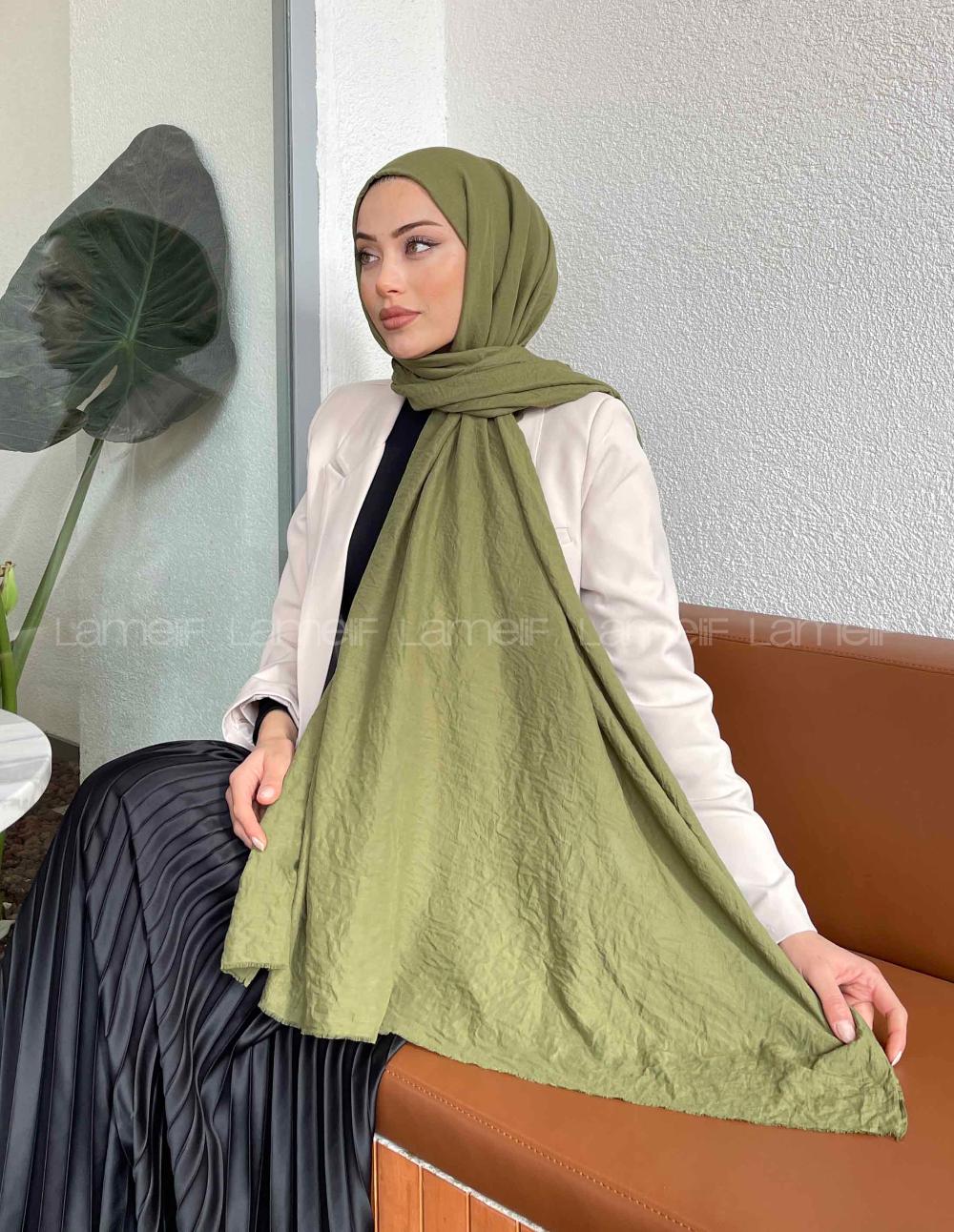 Lamelif Soft Touch Şal Adaçayı