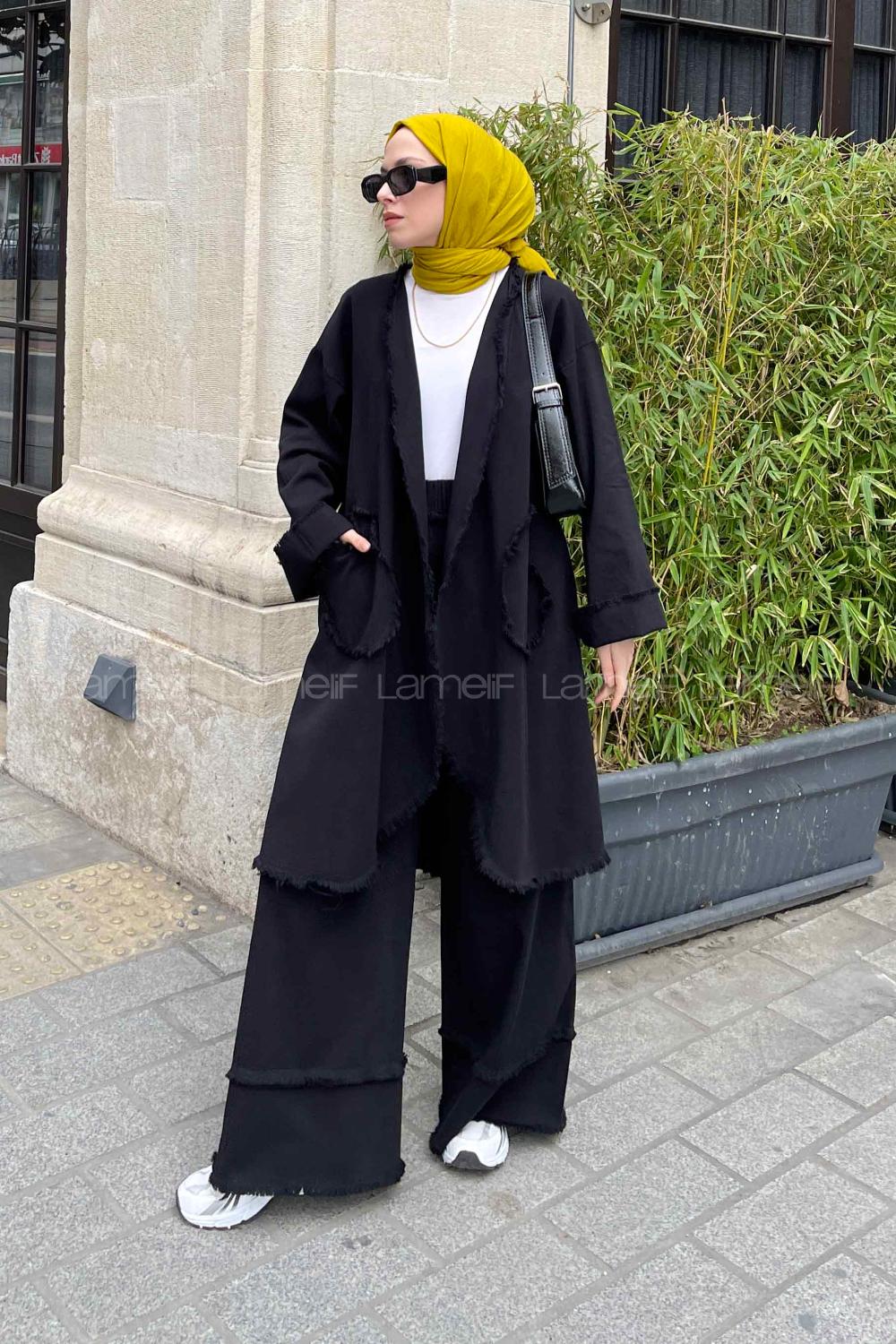 Black-1 Crew Neck Suit