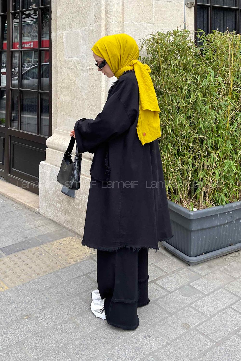 Black-1 Crew Neck Suit