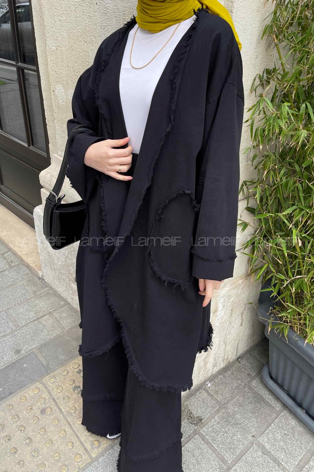 Black-1 Crew Neck Suit