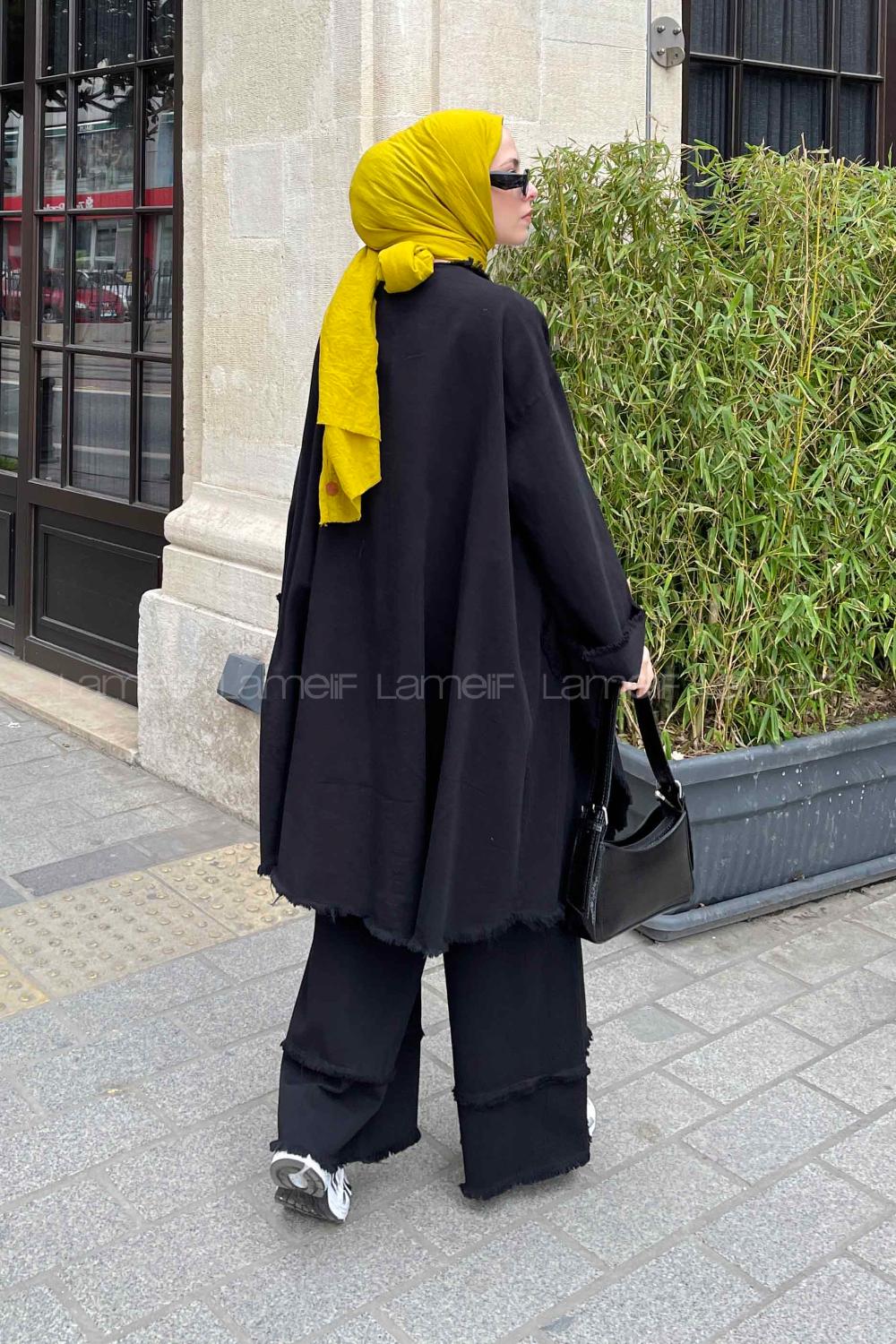 Black-1 Crew Neck Suit