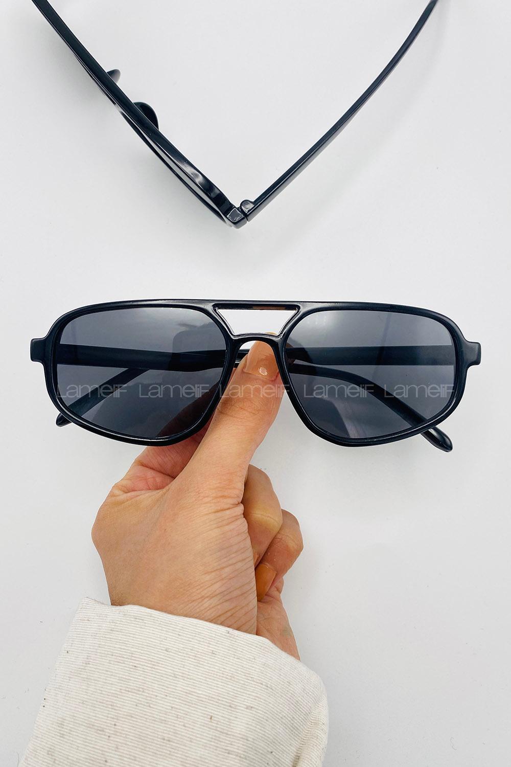 Lamelif Asia Siyah Güneş Gözlüğü