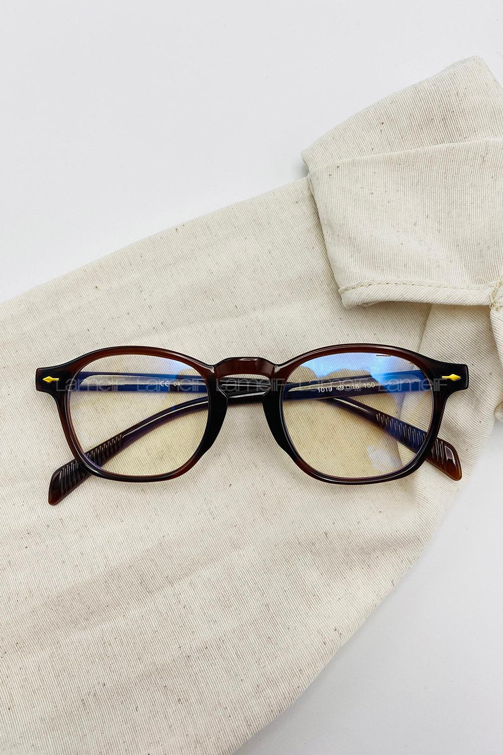 Lamelif Ayto Kahve Çerçeve Şeffaf Cam İmaj Gözlük