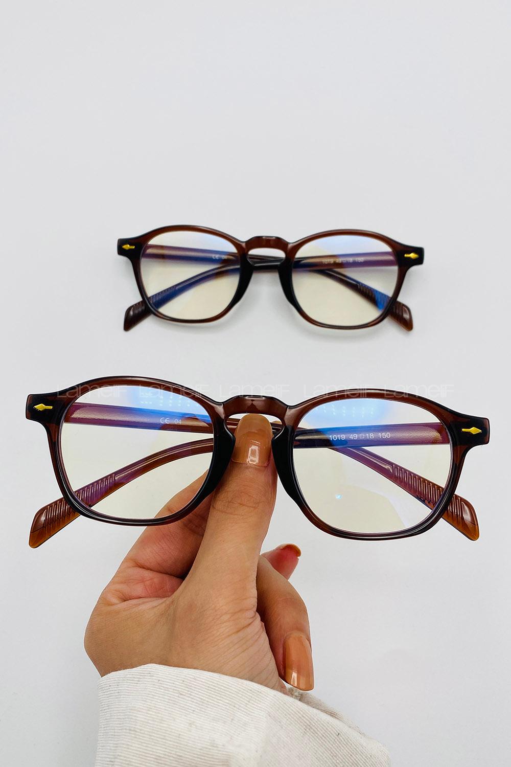 Lamelif Ayto Kahve Çerçeve Şeffaf Cam İmaj Gözlük