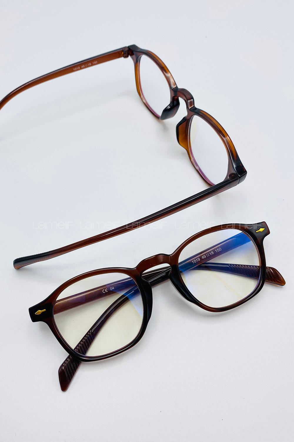Lamelif Ayto Kahve Çerçeve Şeffaf Cam İmaj Gözlük