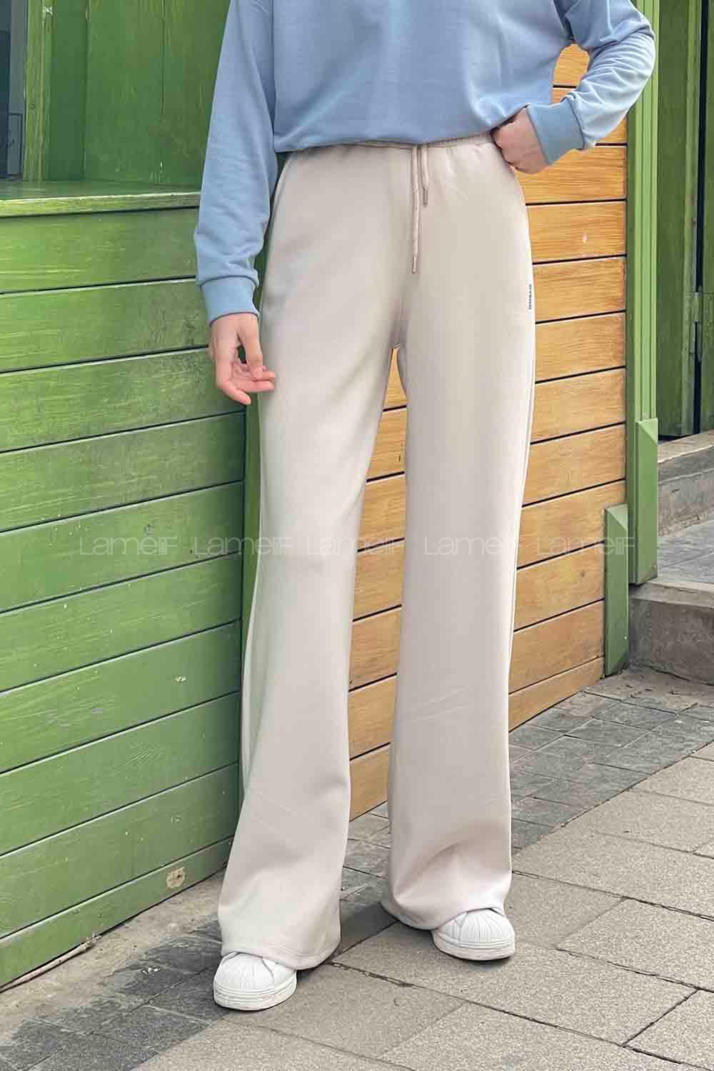 Stone Regular Trousers High Waist Regular Cut Bottom Tracksuit