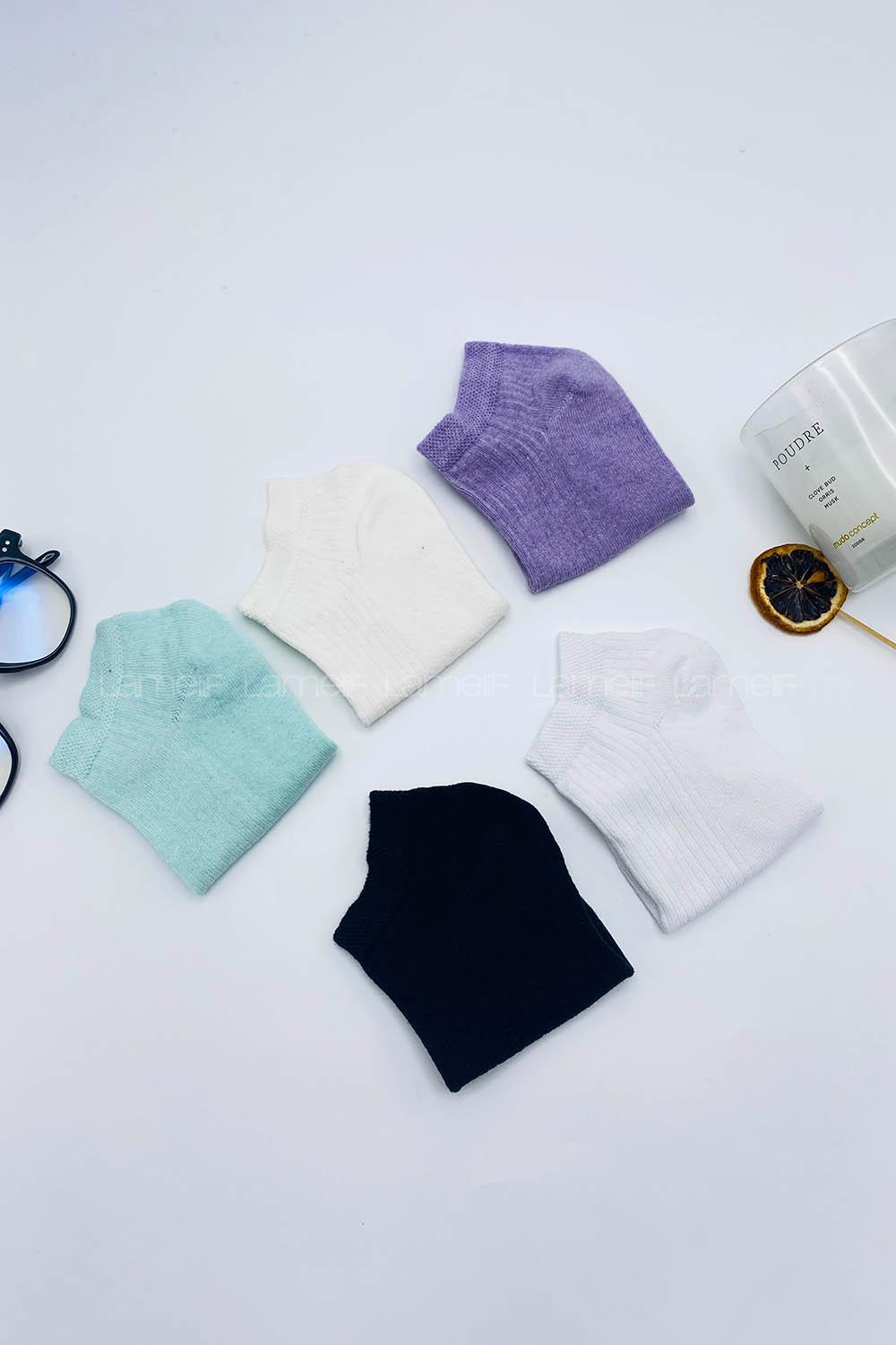 Lamelif 5li Patik Çorap