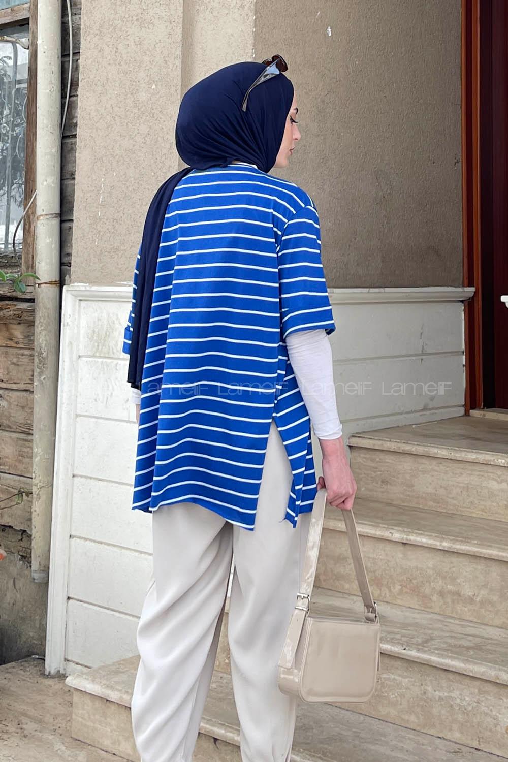 Saxe Crew Neck Half Arm Arm Cotton Printed T-shirt