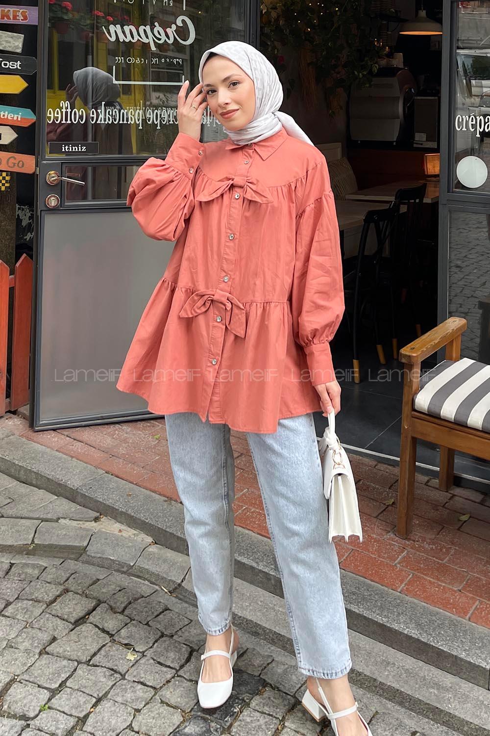 Outdoor Tile Shirt Collar Long Arm Poplin Fabric Unprinted Shirt