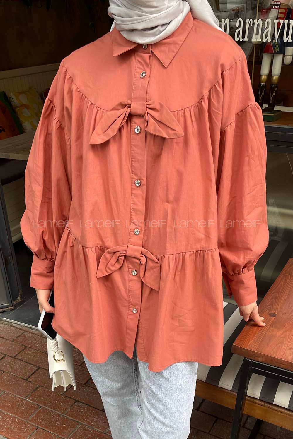 Outdoor Tile Shirt Collar Long Arm Poplin Fabric Unprinted Shirt