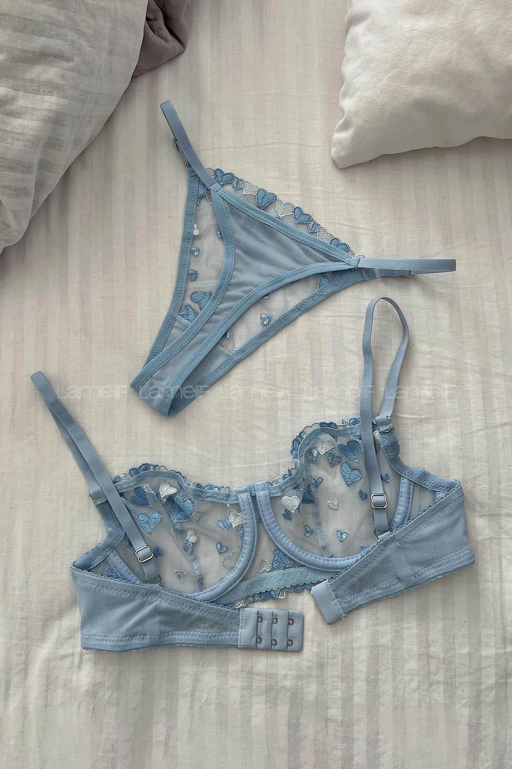 Lamelif Brode Nakışlı Takım