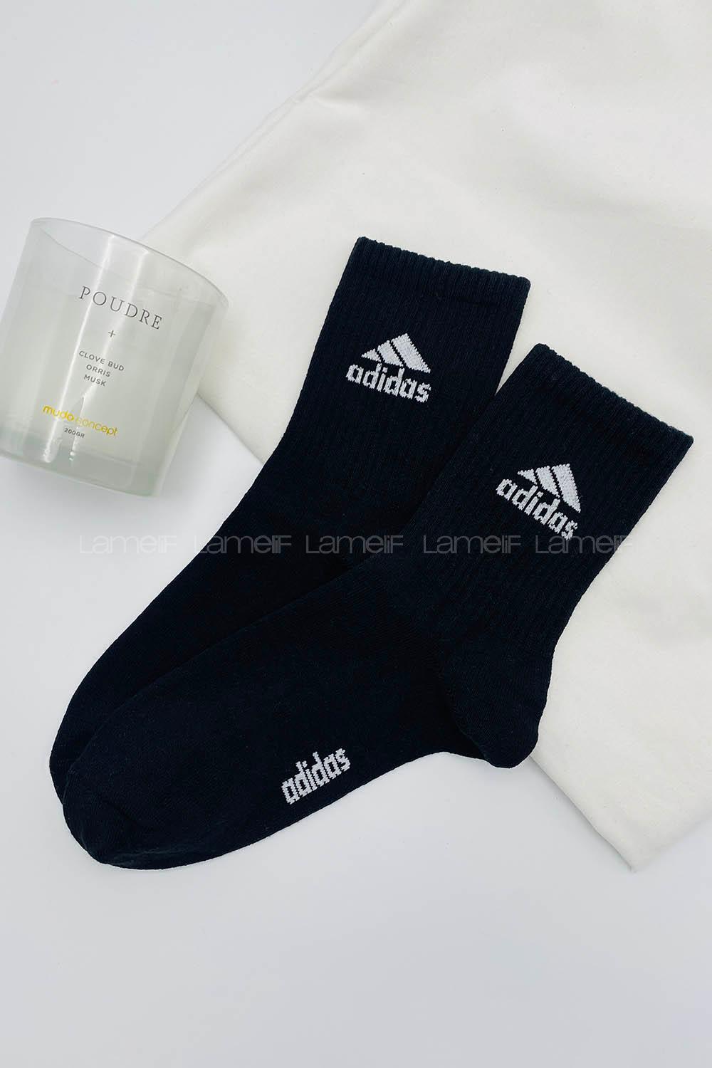 Lamelif Spor Kolej Çorap Siyah