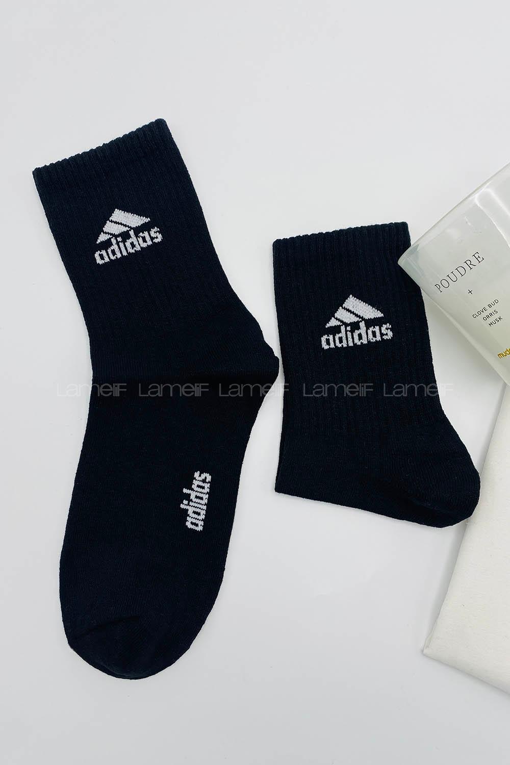 Lamelif Spor Kolej Çorap Siyah