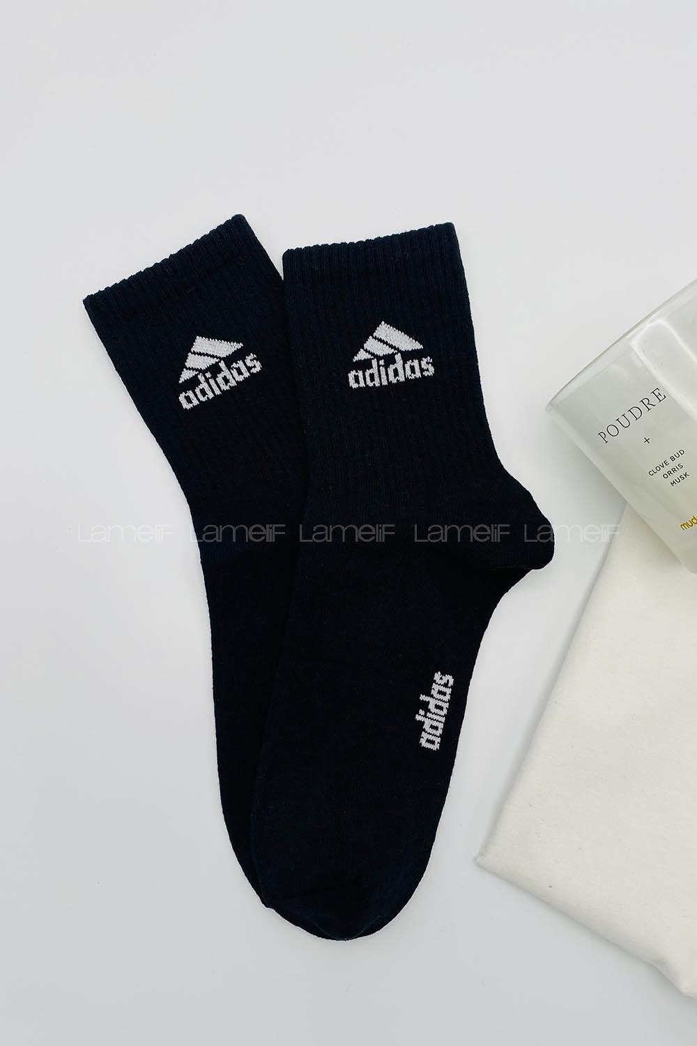 Lamelif Spor Kolej Çorap Siyah
