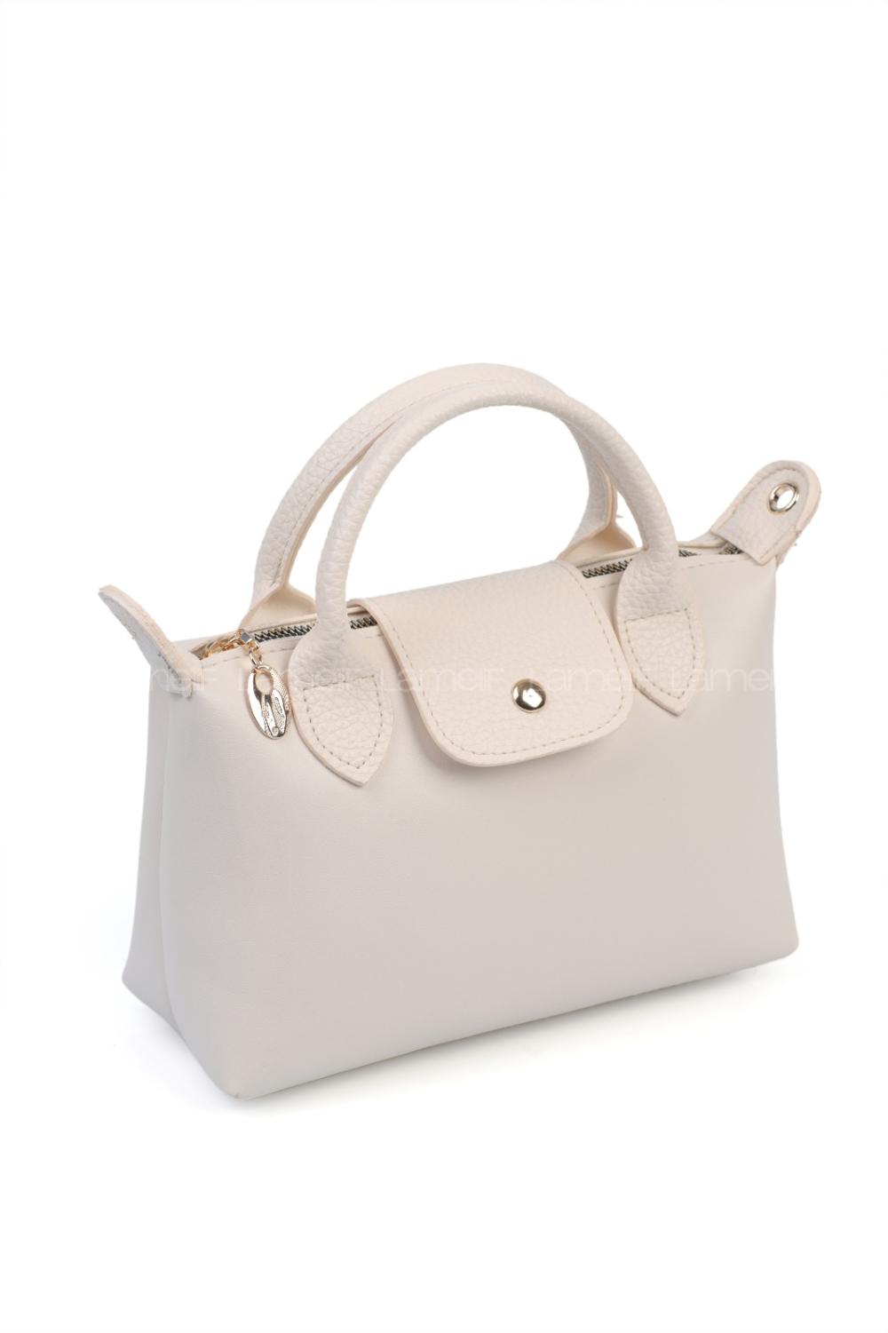 Lamelif S Kadın Omuz Çantası Tiger Krem