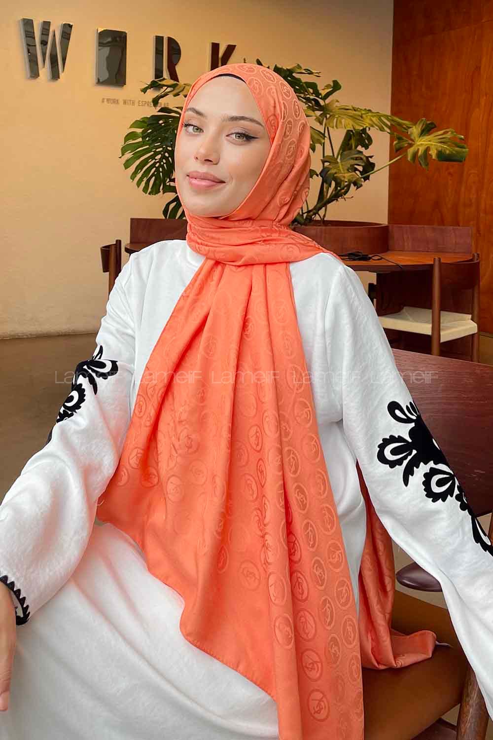 Lamelif LSY Desen Jakar Serisi Şal Yavru Ağzı