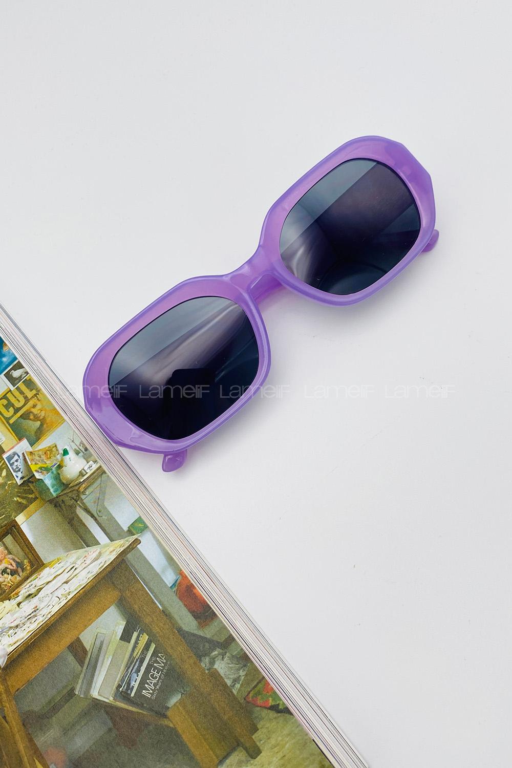 Lamelif Milano Nude Mor Güneş Gözlüğü