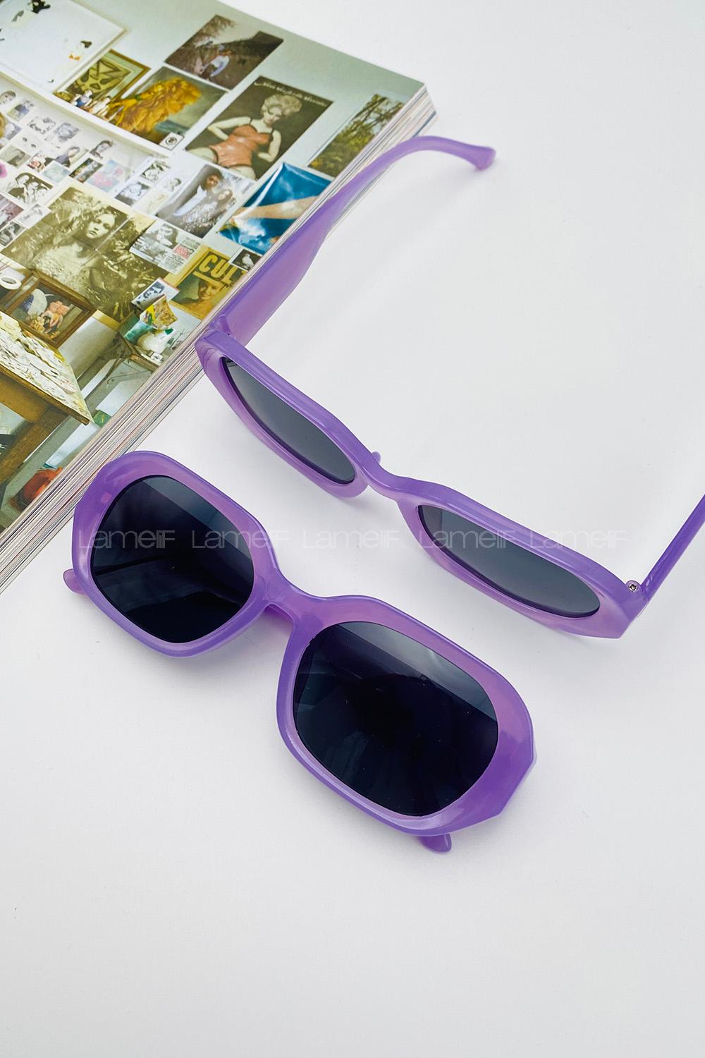 Lamelif Milano Nude Mor Güneş Gözlüğü