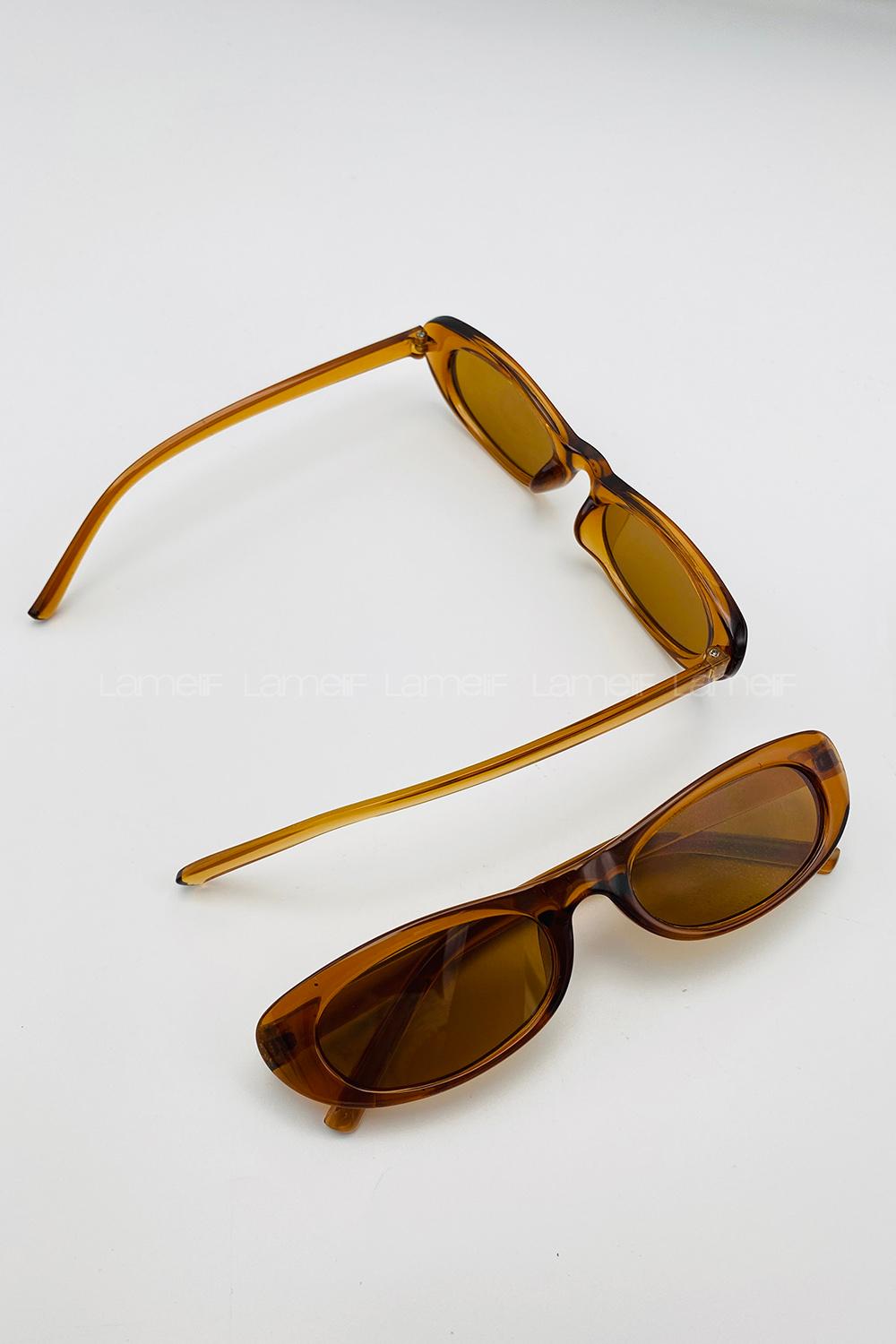 Lamelif Paris Kahverengi Güneş Gözlüğü