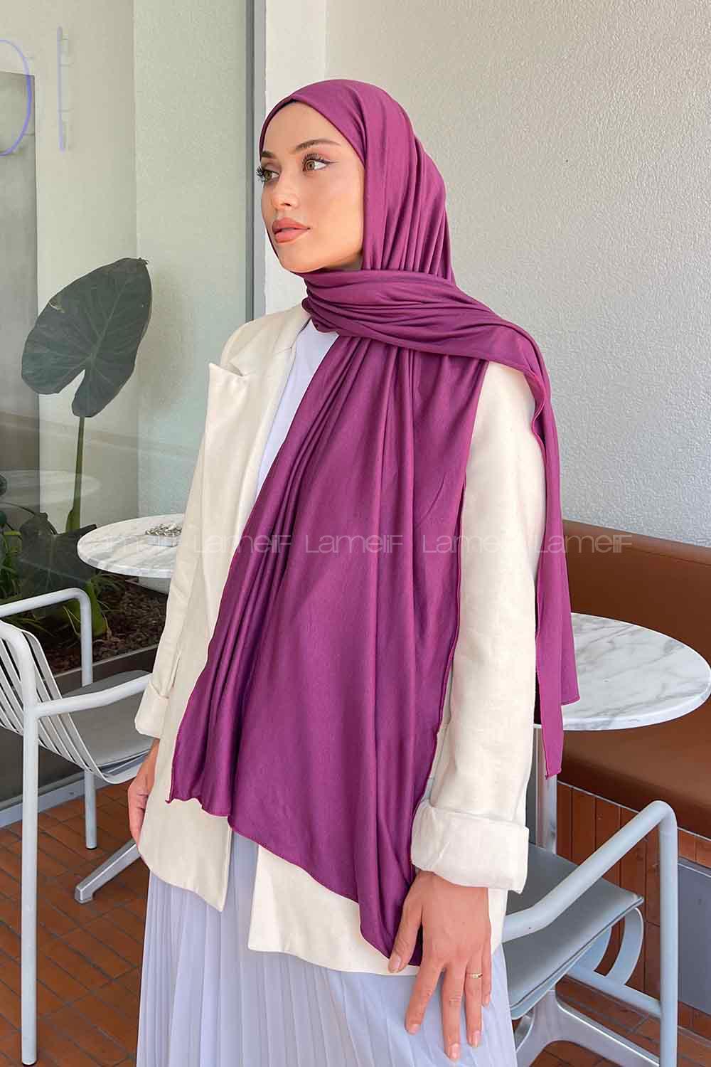 Lamelif Mürdüm Penye Şal