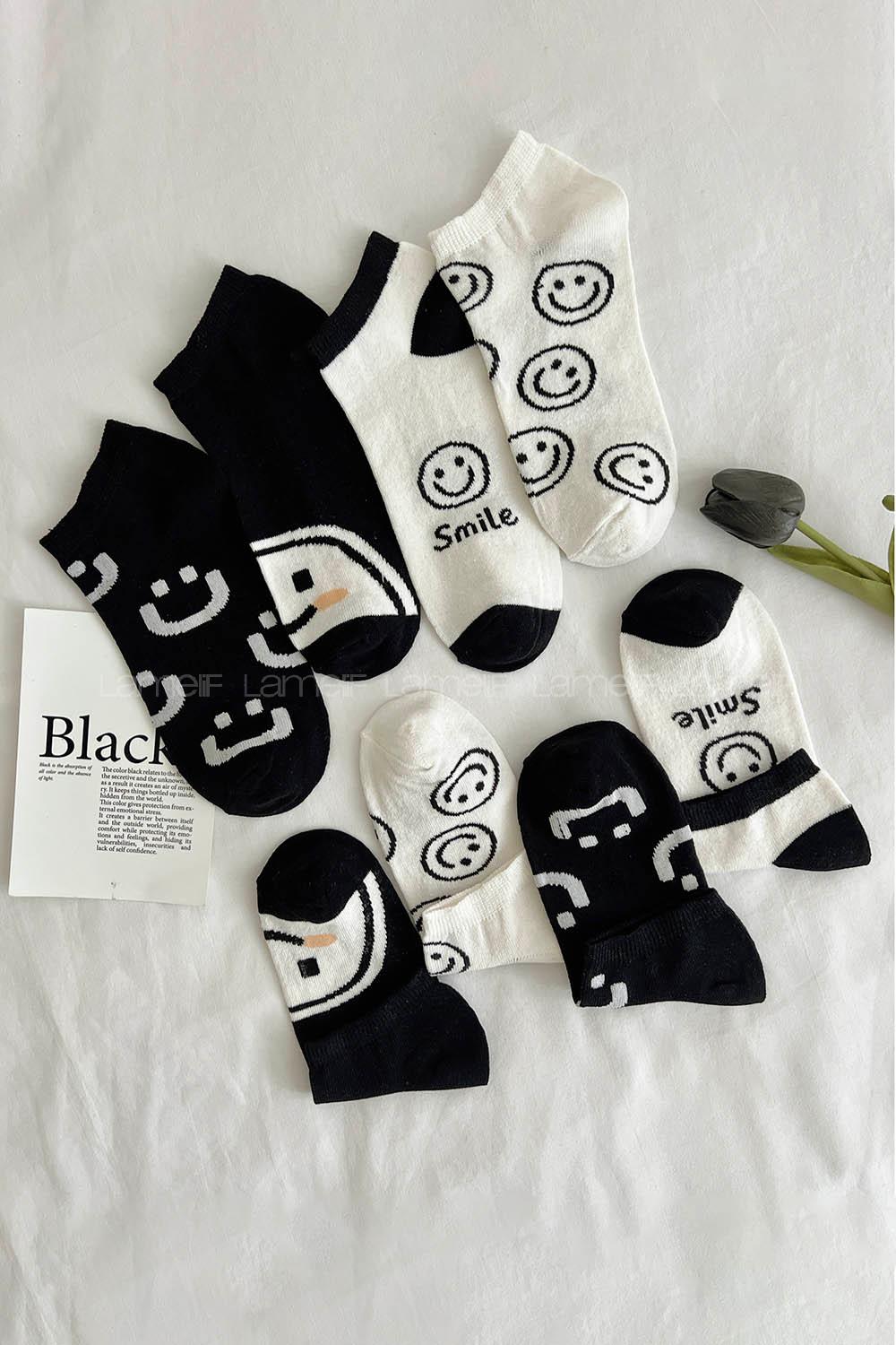 Lamelif 4lü Smail Patik Çorap