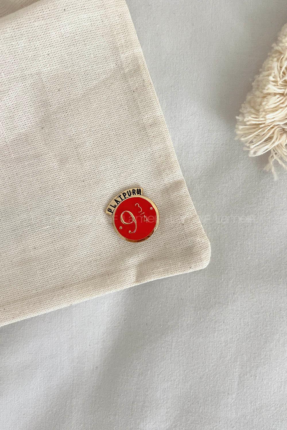 Lamelif Harry Potter 9:34 Treni Demir Broş