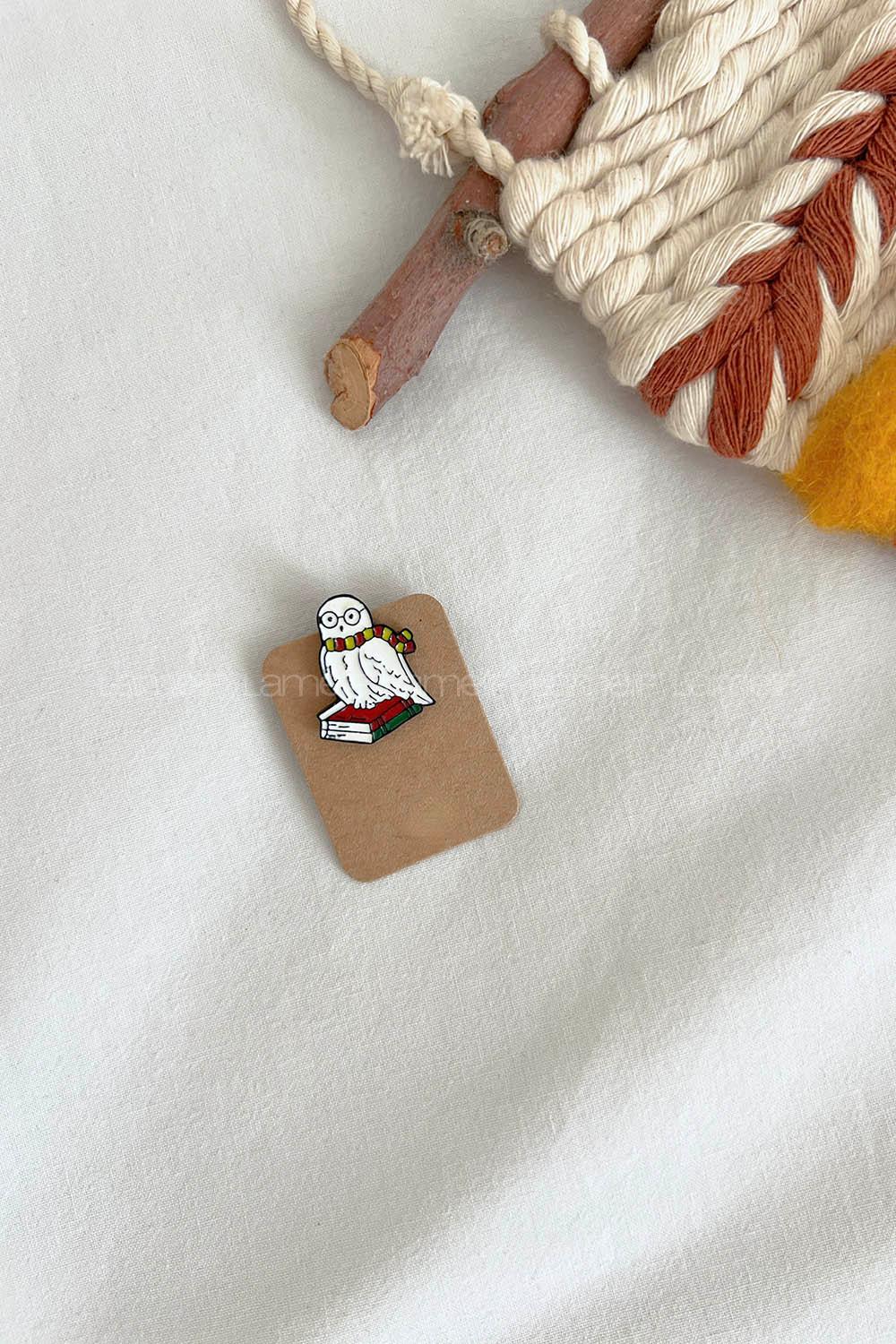 Lamelif Harry Potterın Baykuşu Demir Broş