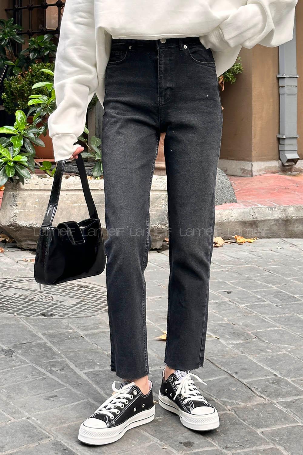 Smoked-1 Denim Normal Waist Denim Pants