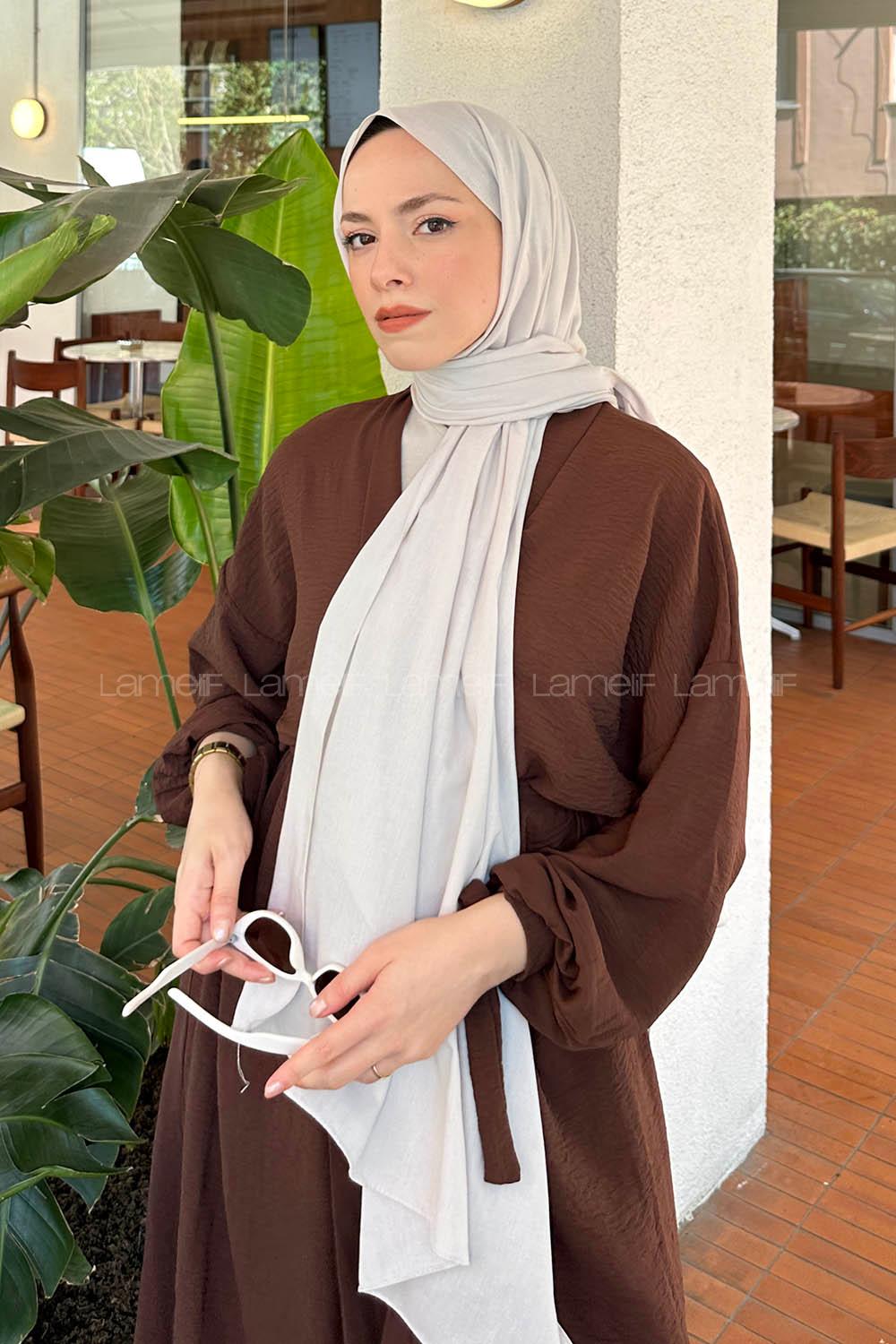 Lamelif Keten Şal Kemik